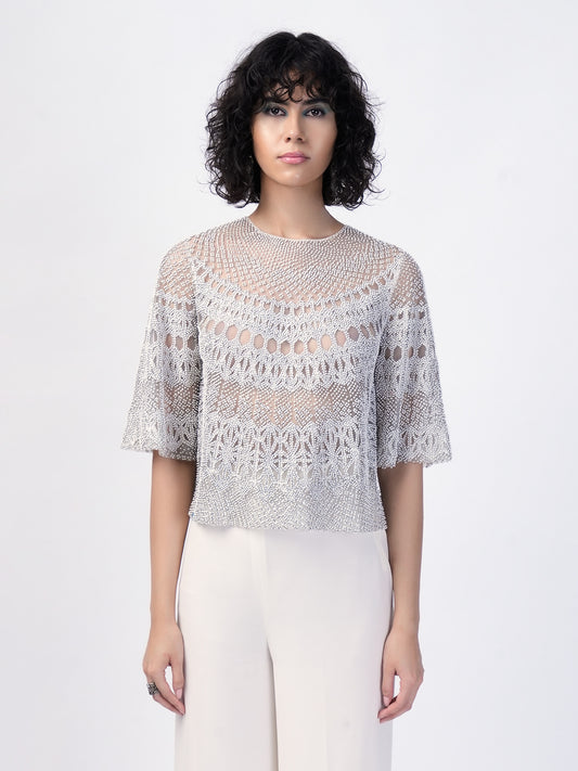 Selene Beaded Top