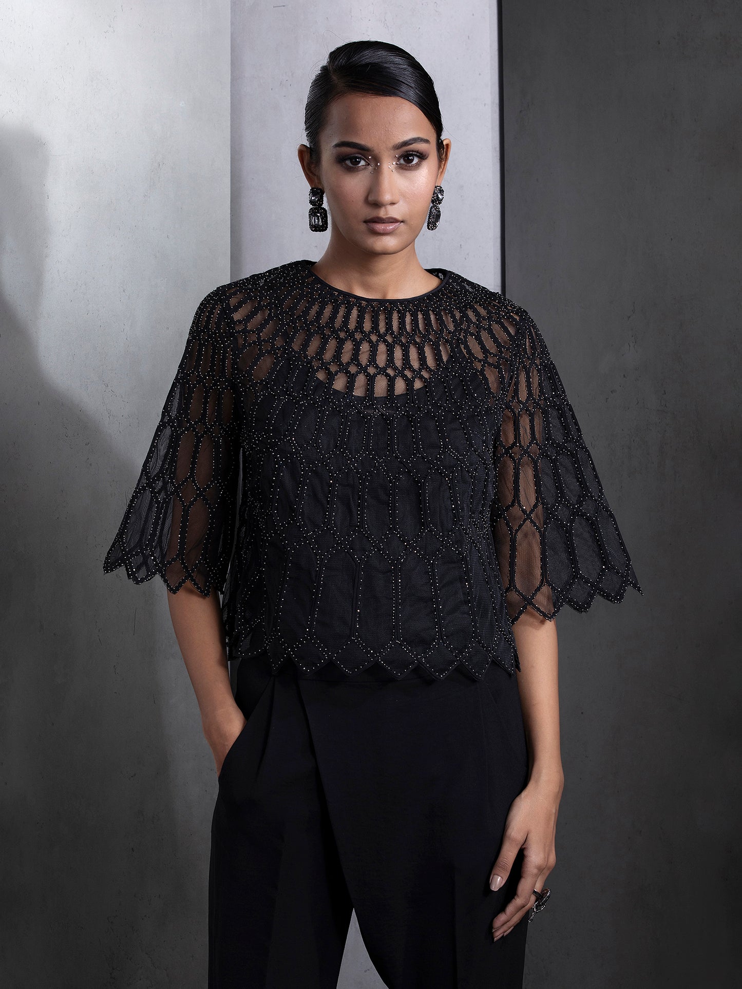 Stygian Structured Top