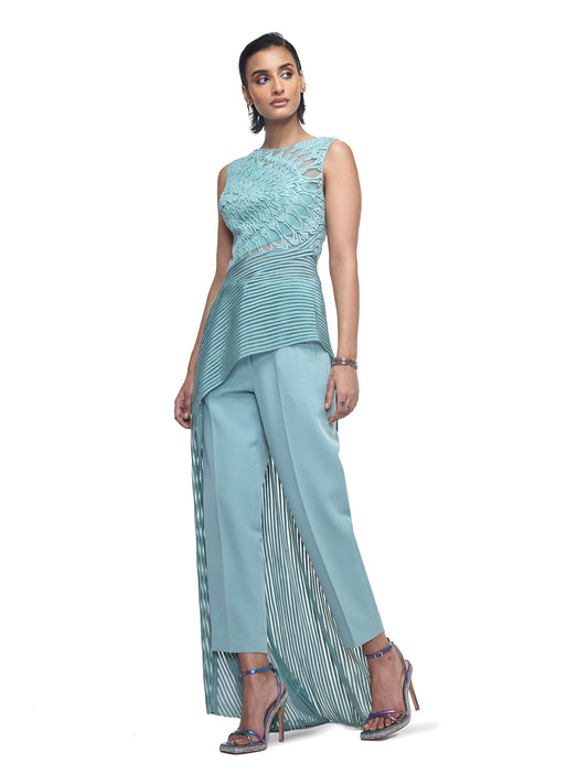 Asymmetric Beaded Top