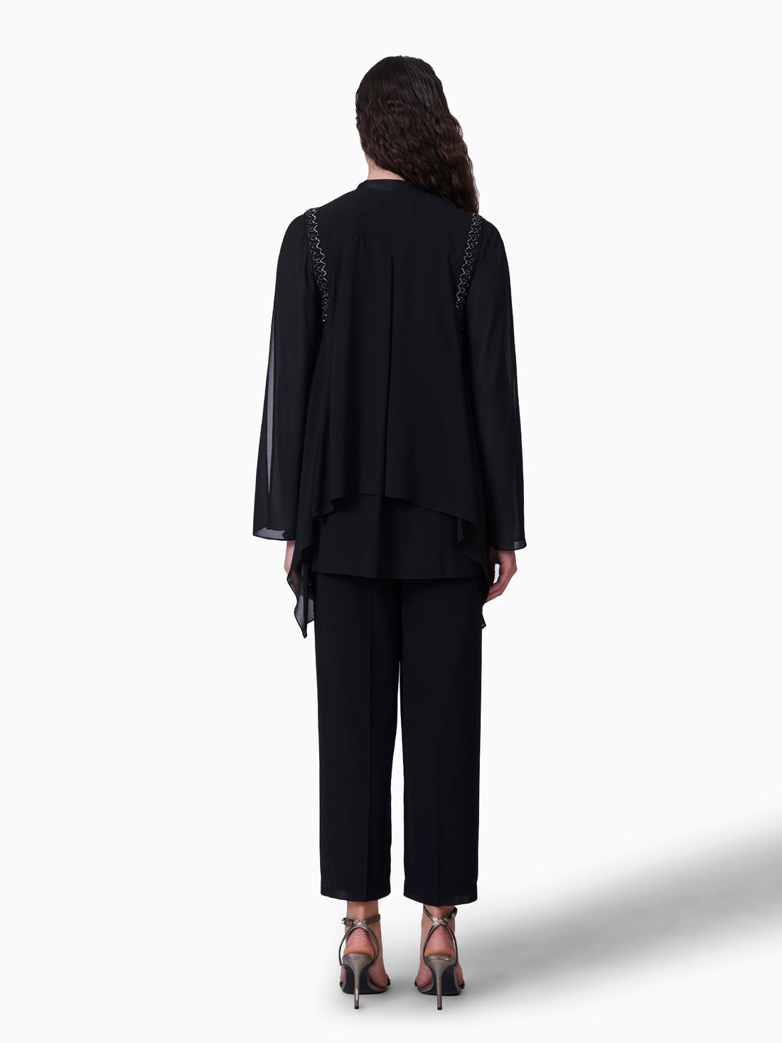 Asymmetrical Top With Embroidery