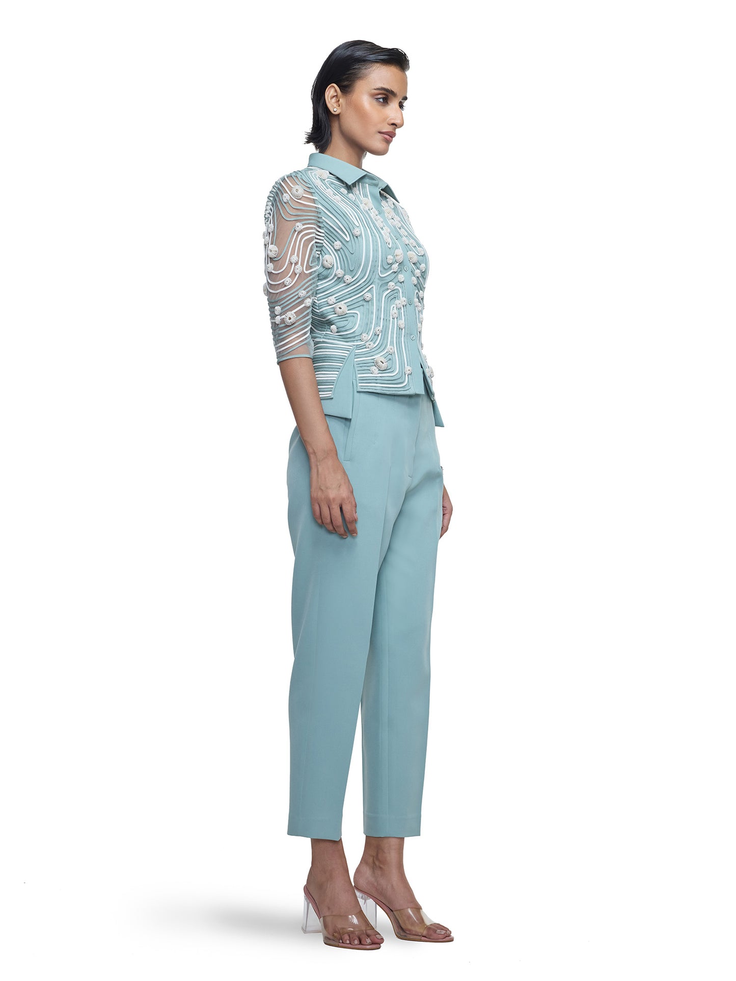 3D Beaded Top