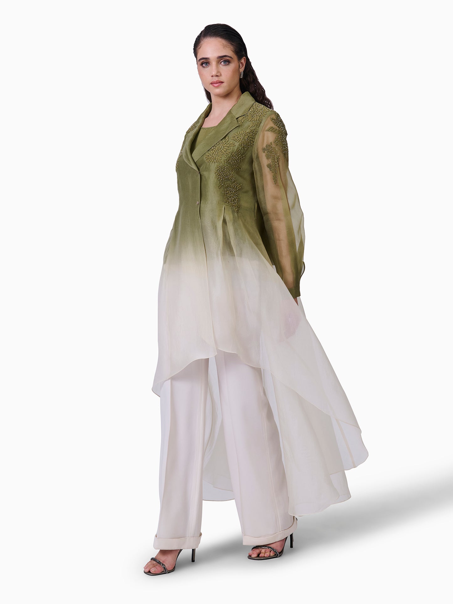 Elegant Ombre Top