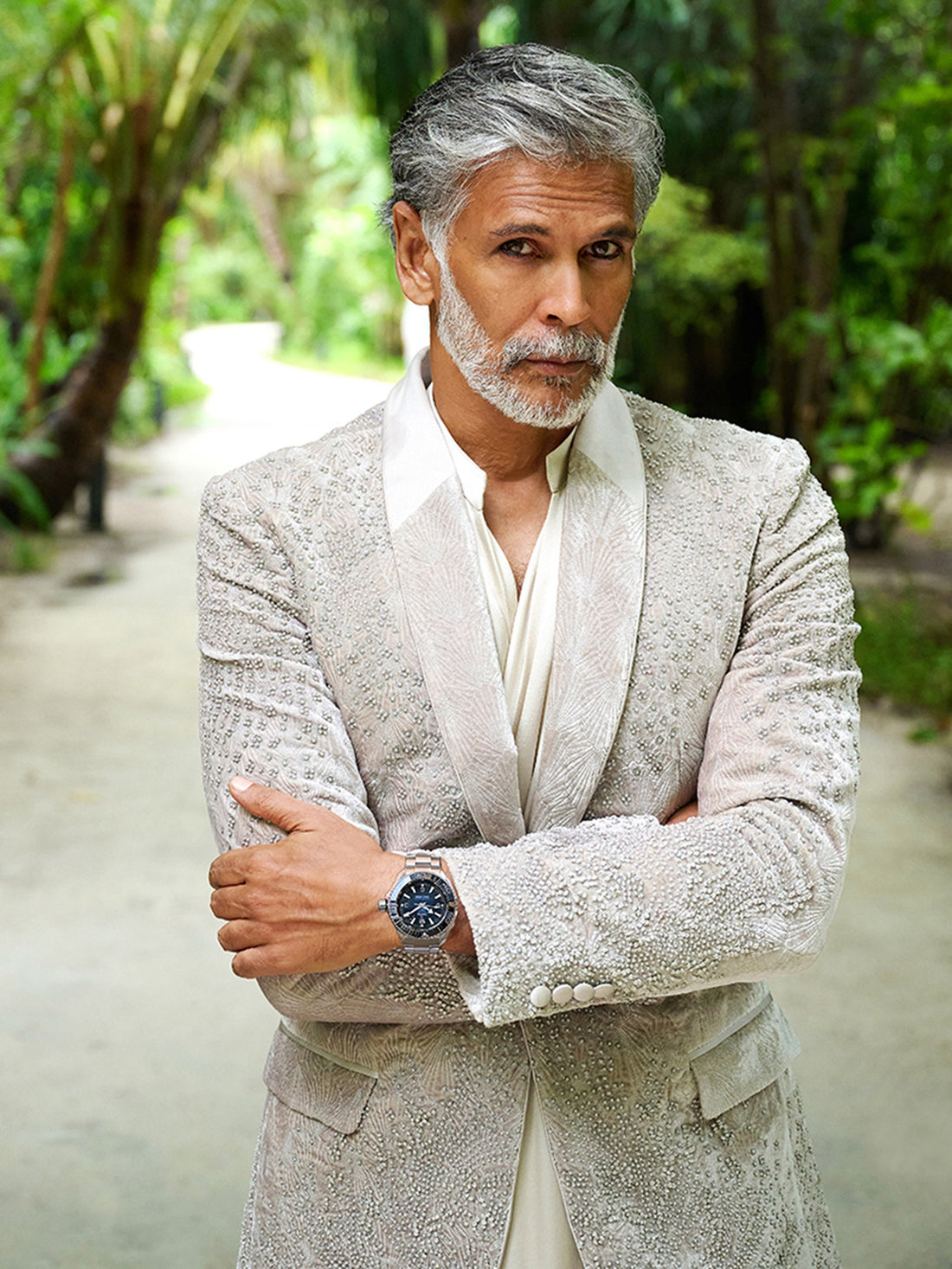 Milind Soman • In Basilica Tuxedo