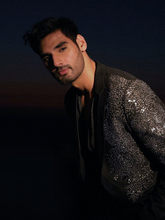 Ahan Shetty In Kreplon Tuxedo