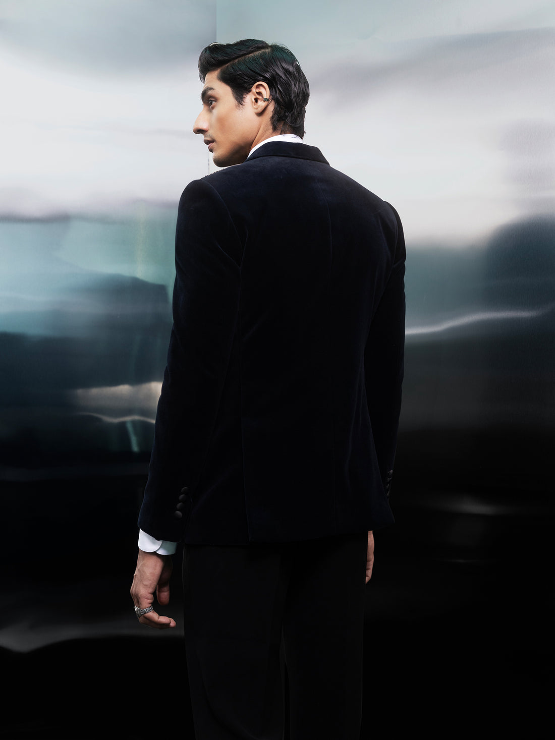 Starlit Eclipse Velvet Tuxedo