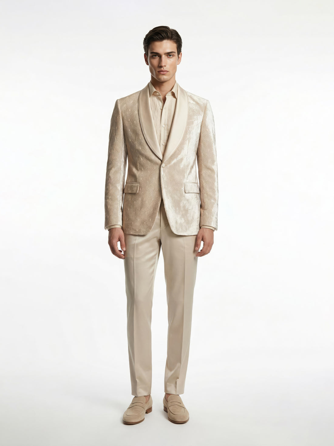 Shimmering Stillness Sherwani Set