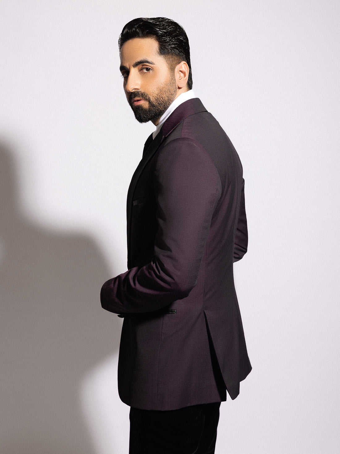 Ayushmann Khurrana • In Classic Satin Lapel Tuxedo