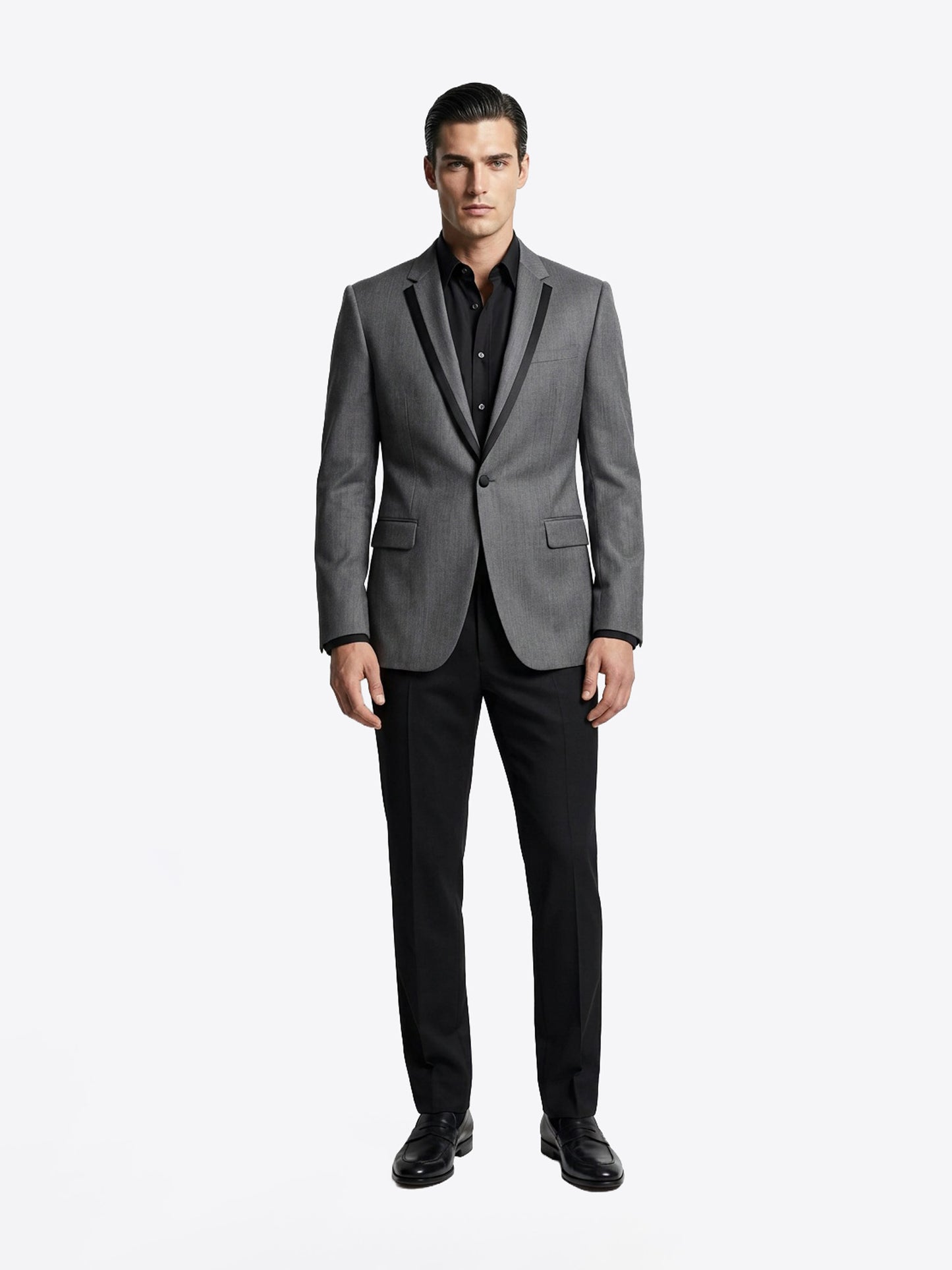 Silver Slate Tuxedo