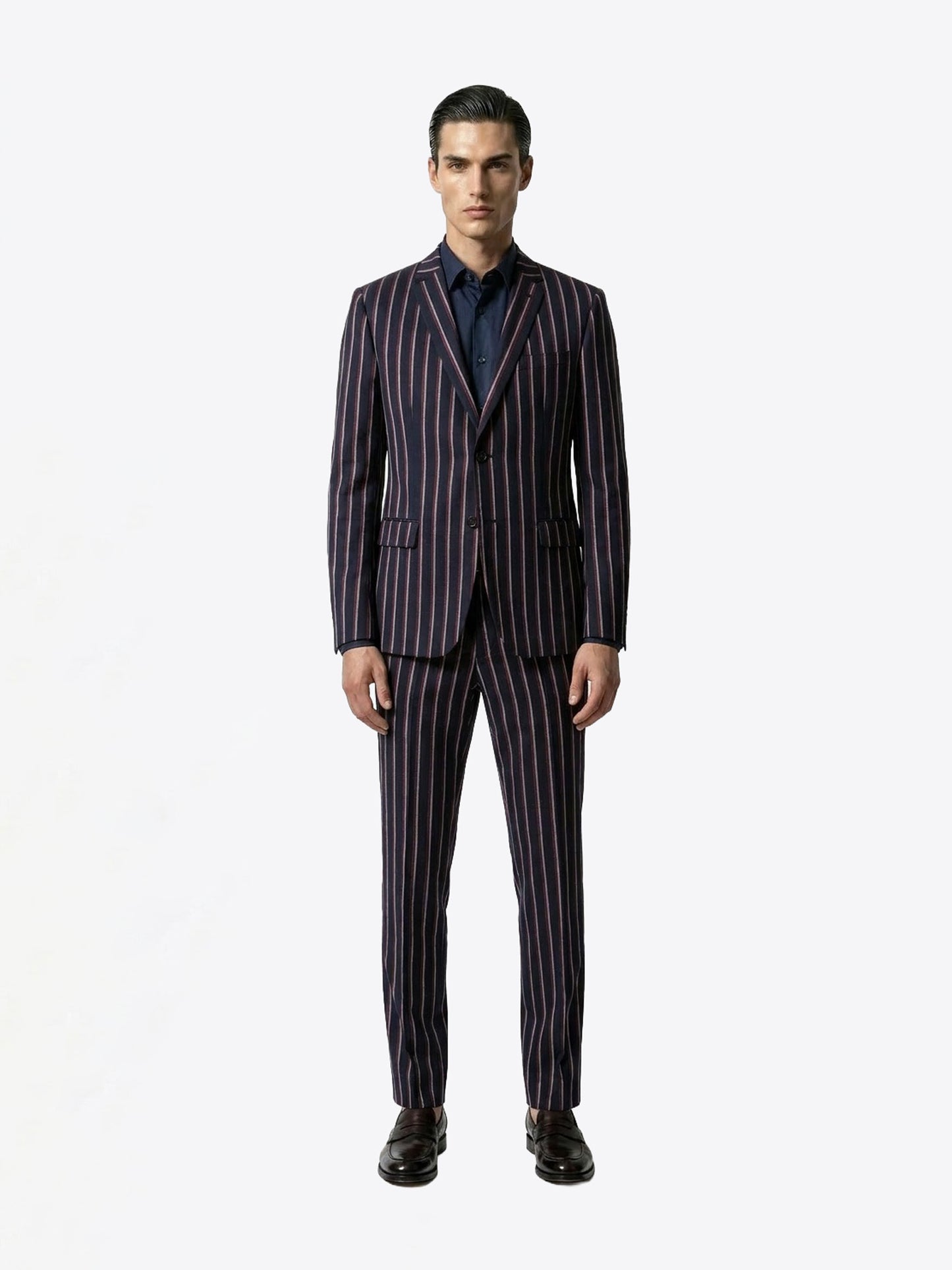 Stripe Tailored Suit