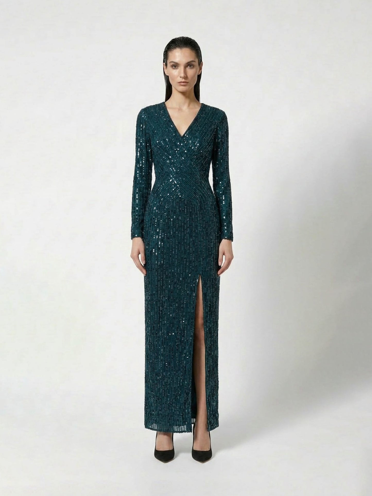 Starlit Embellished Gown