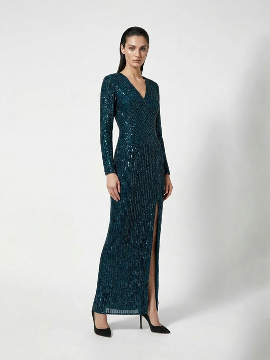 Starlit Embellished Gown