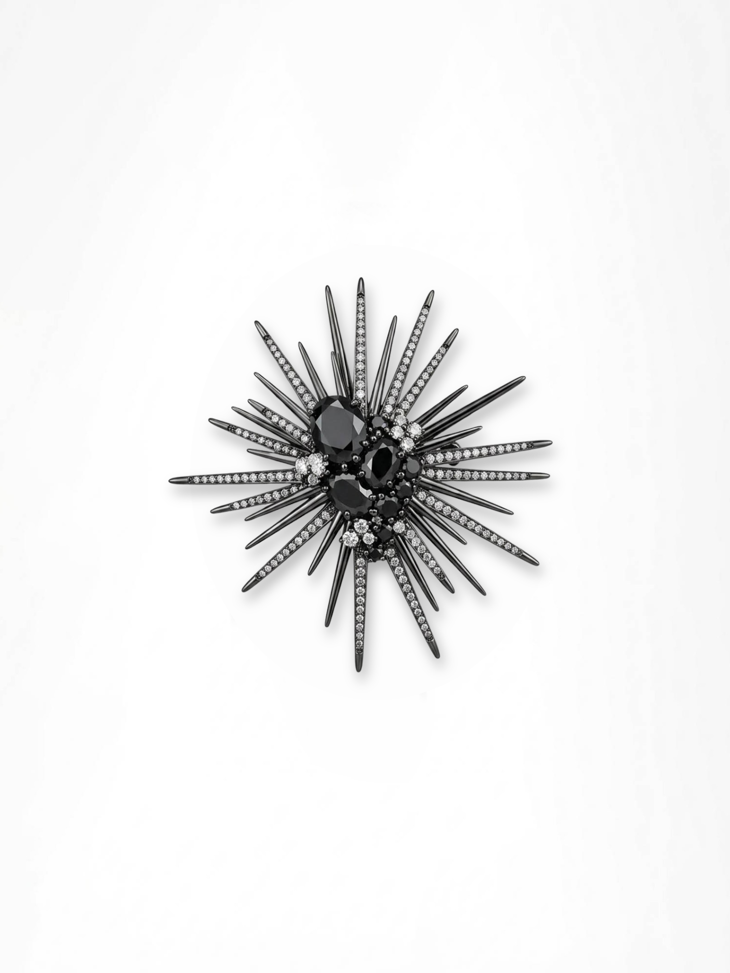 Eclipse Crystal Brooch