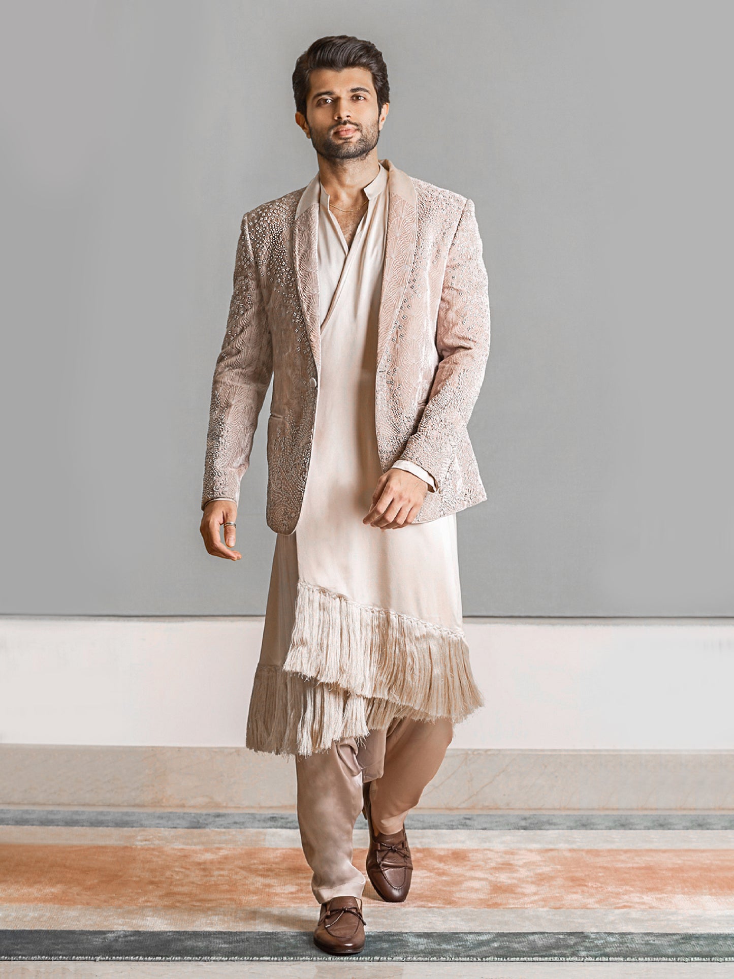 Vijay Deverakonda In Basilica Tuxedo