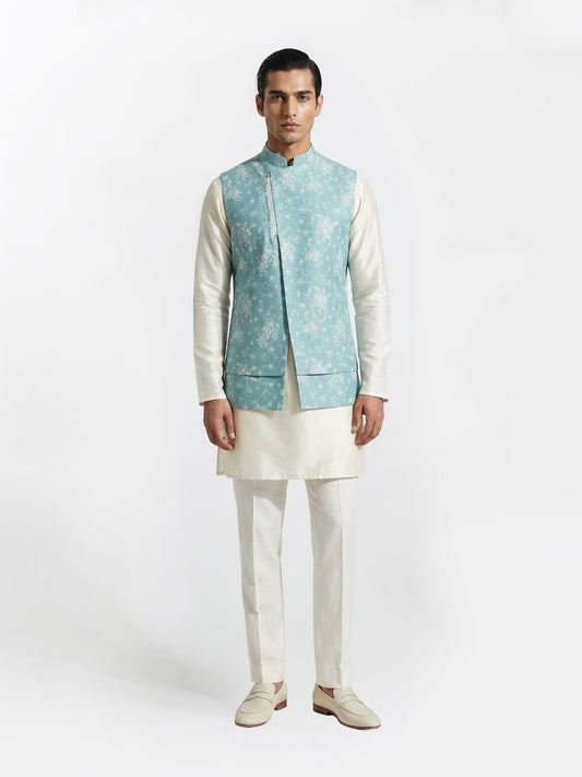 Whispered Bloom Waist Jacket