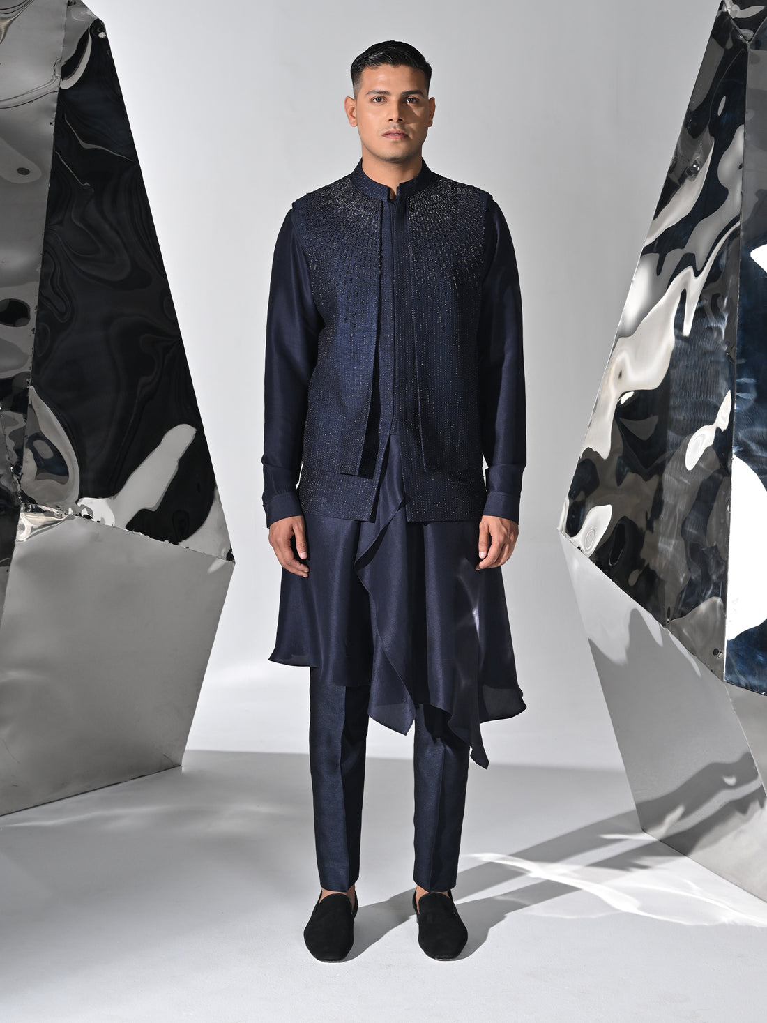 Double Layered Silk Kurta