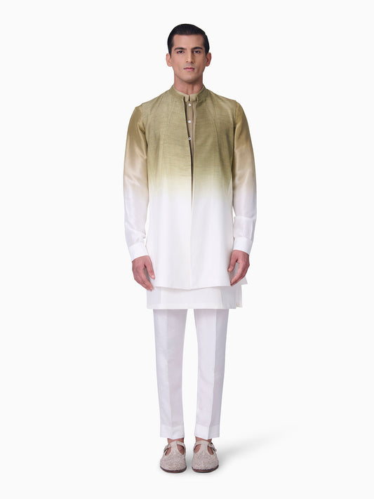 Leaf Green Ombre Bundi Set
