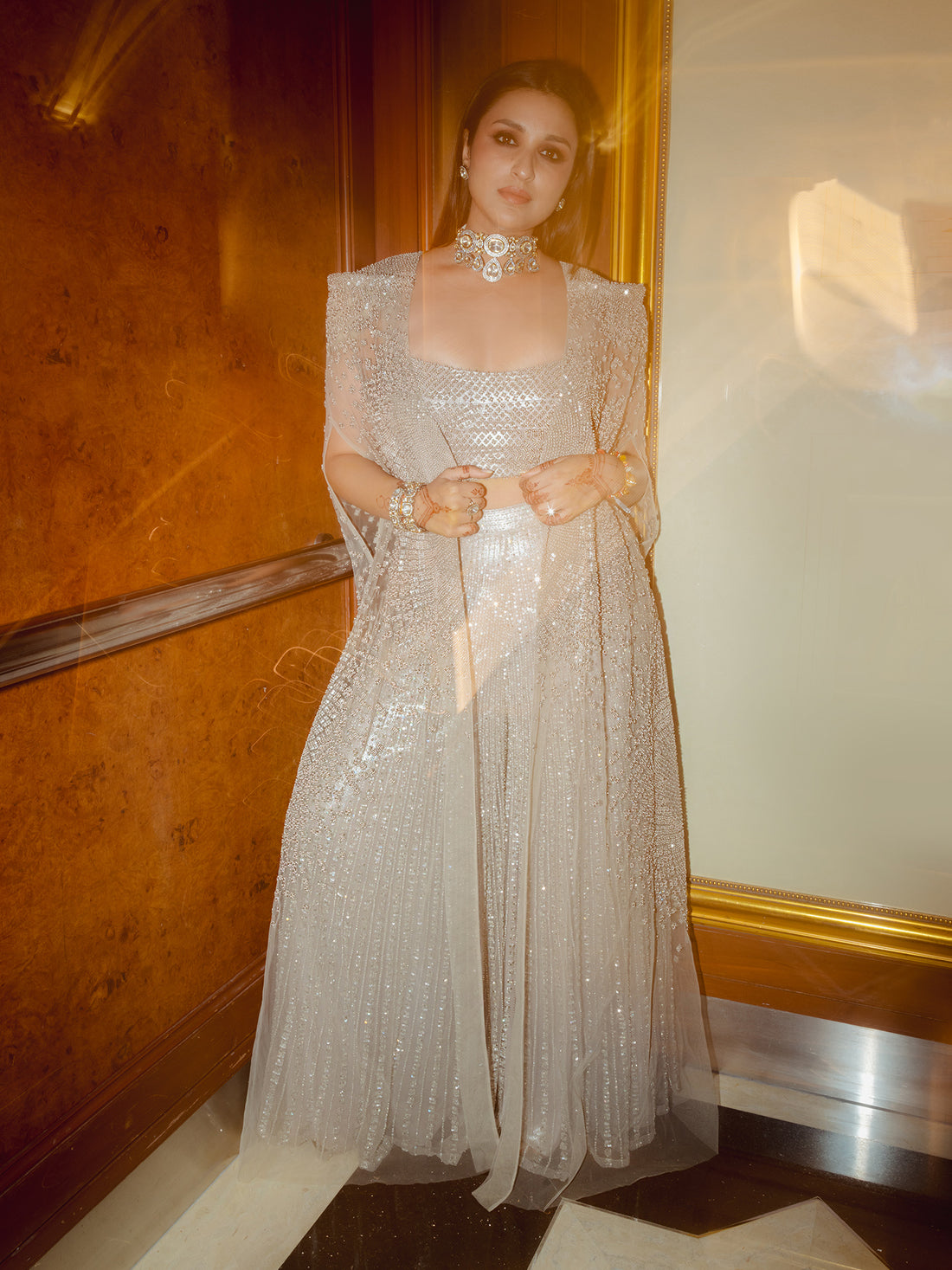 Parineeti Chopra • In Greco Cape Set