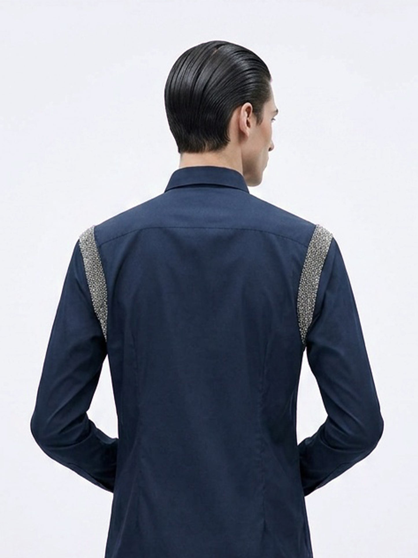 Armhole Embroidery Shirt