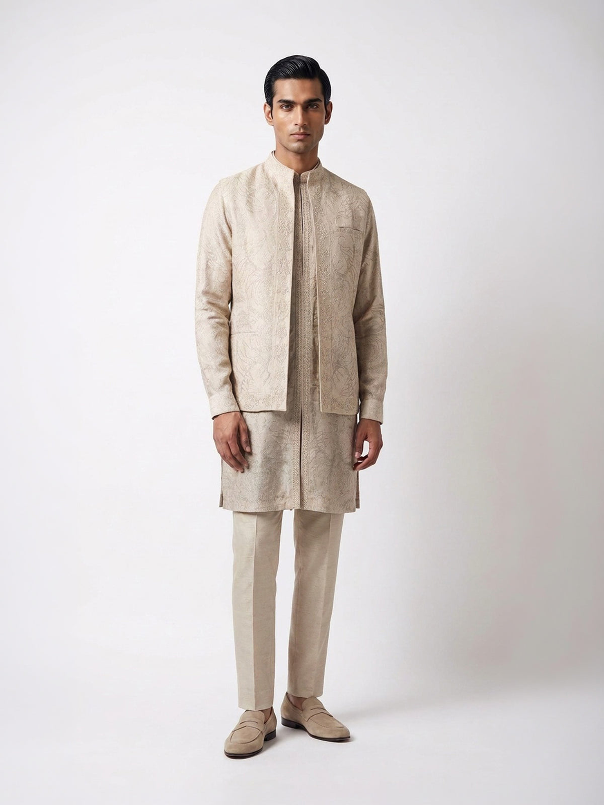 Opaline Waist Jacket Set
