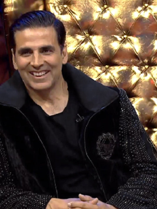 Akshay Kumar In Embroidered Bomber Jacket