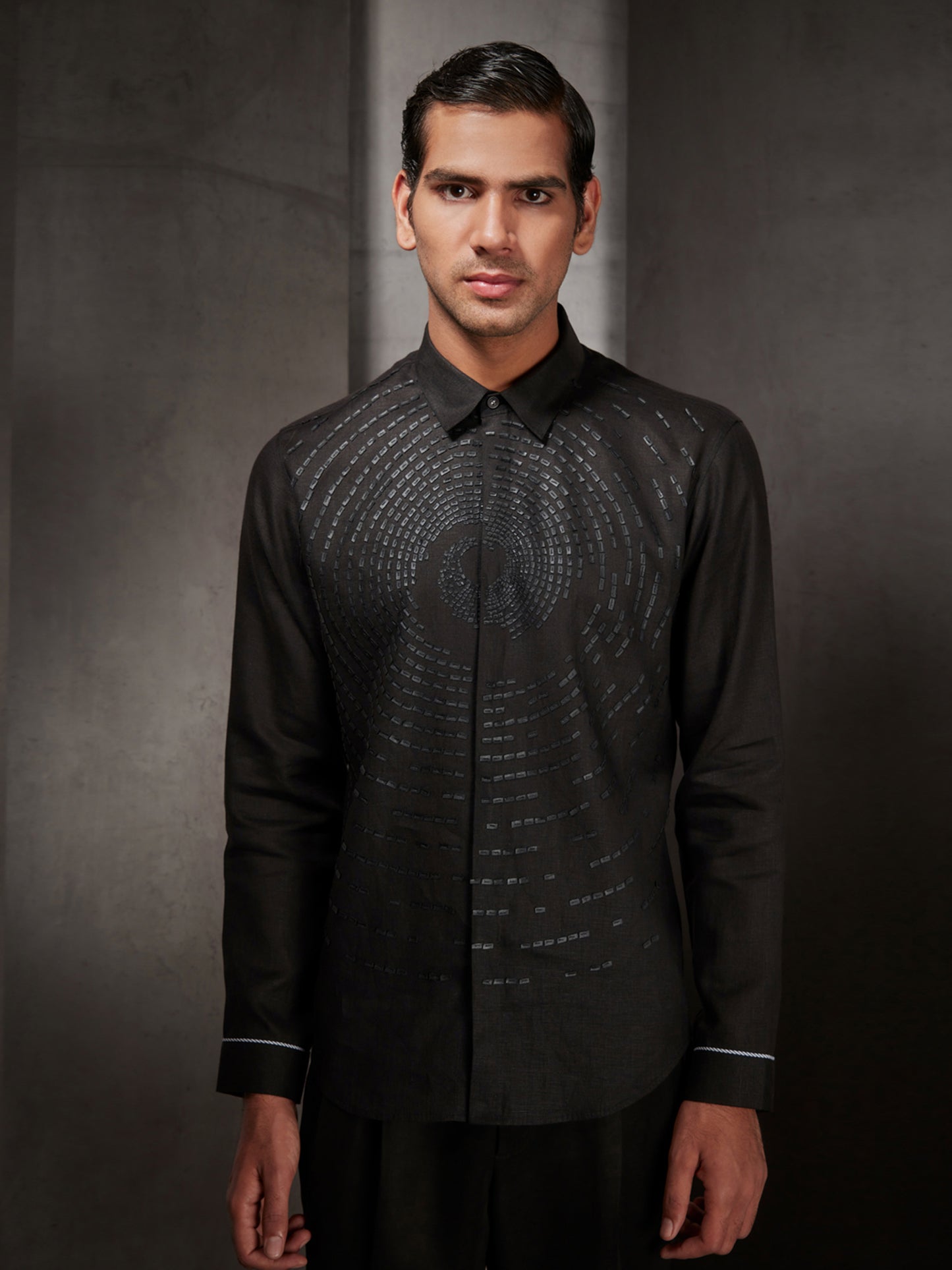 Black Linen Shirt