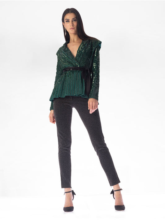 Arrow Sequin Jacket