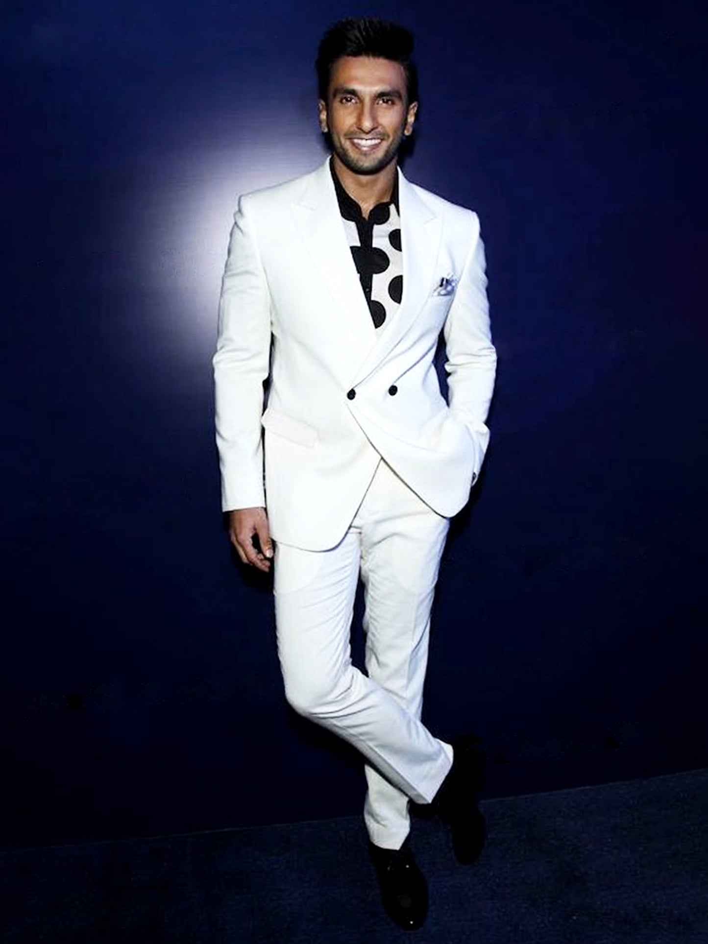 Ranveer Singh In White Suit