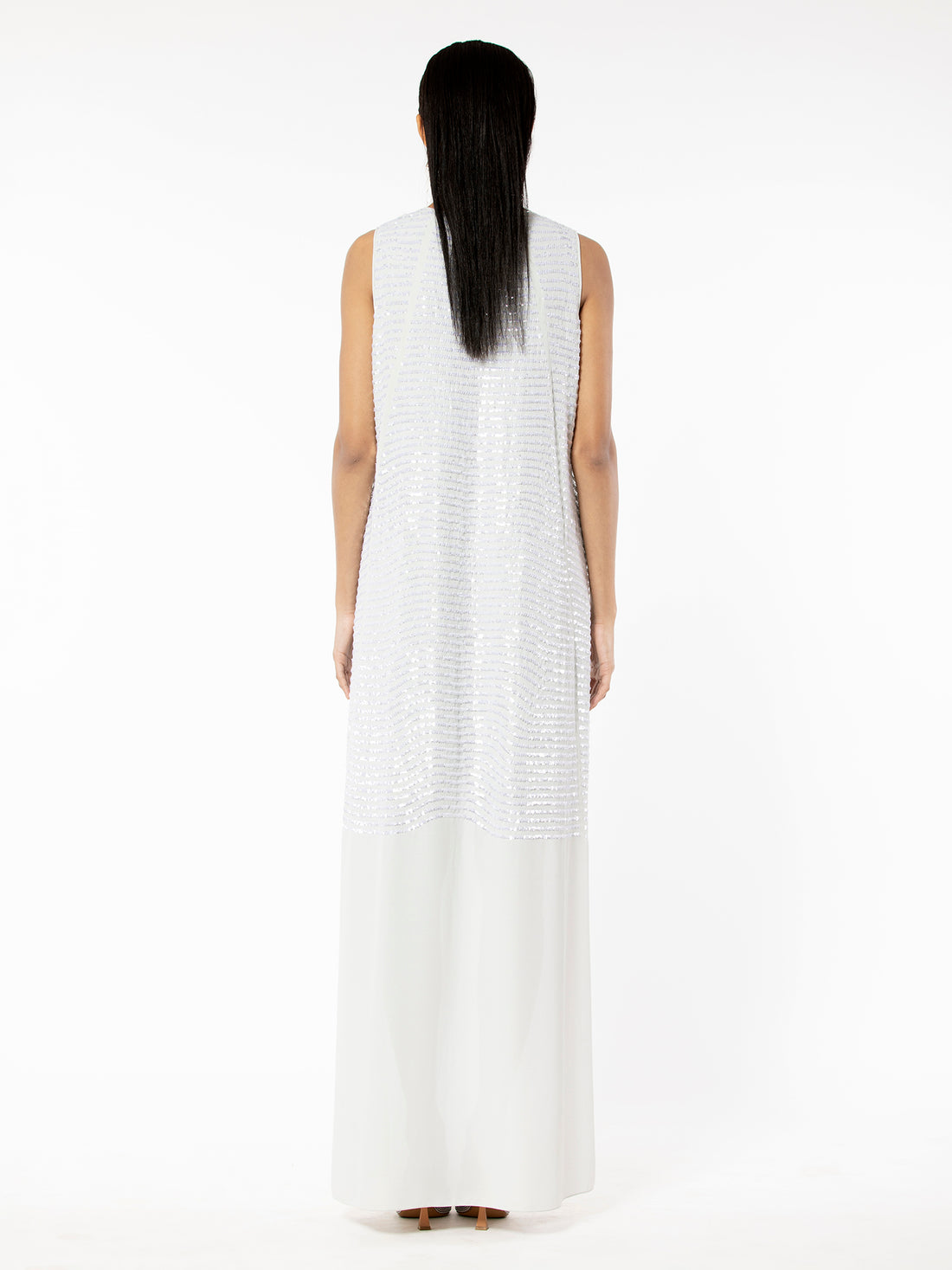 Dove Asymmetric Dress