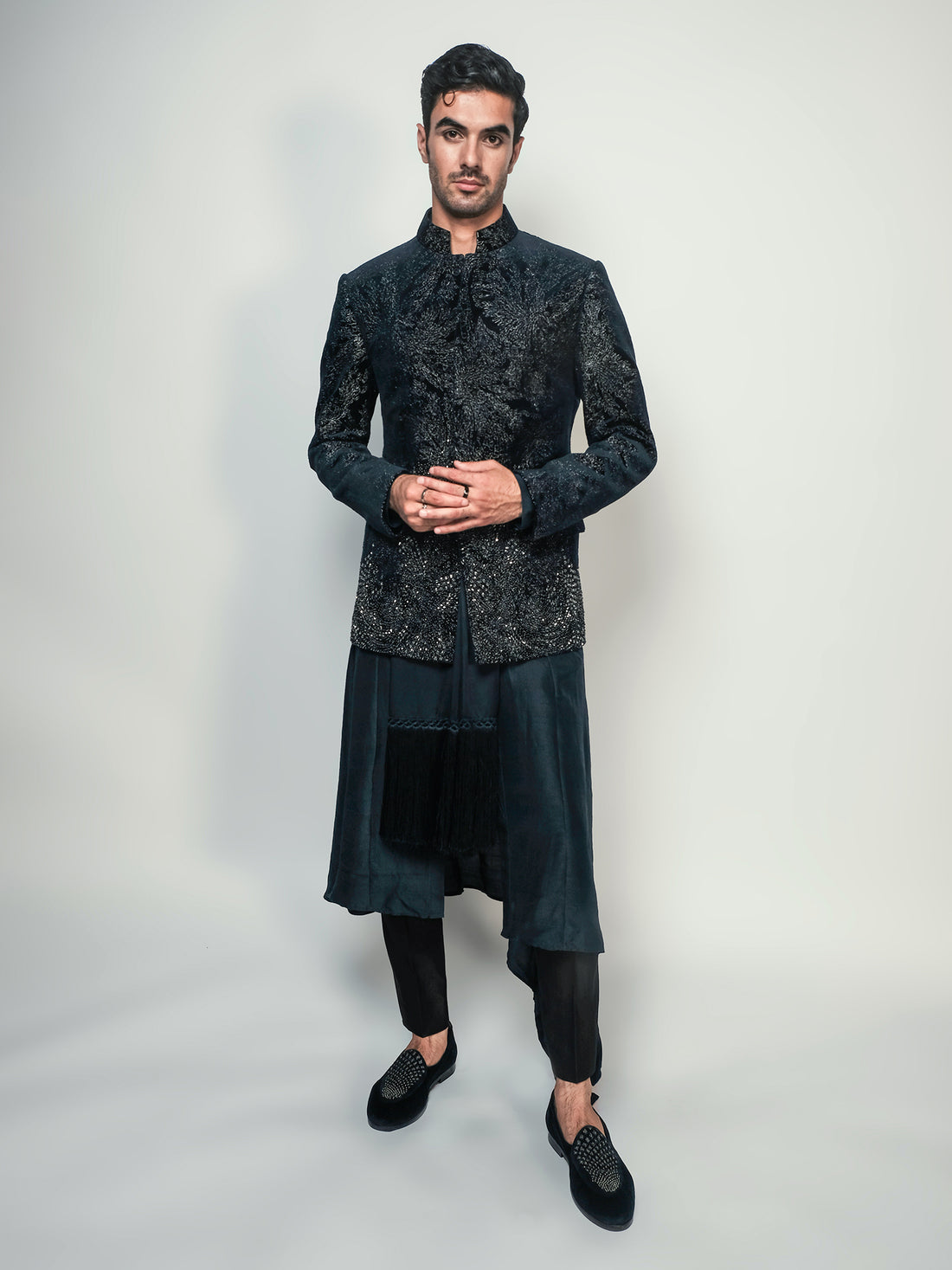 Terrazzo Bandhgala Set