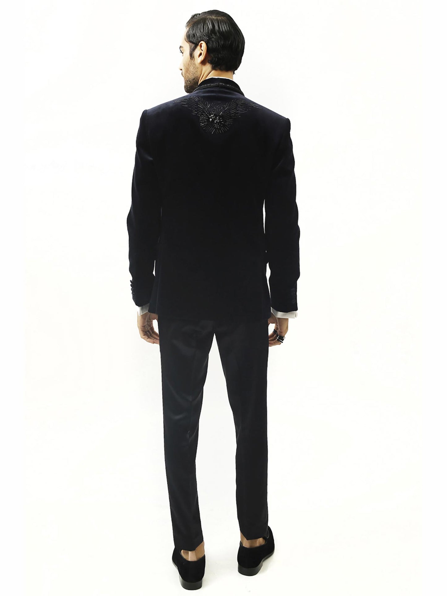 Astrum Hand Embroidered Tuxedo With Trouser