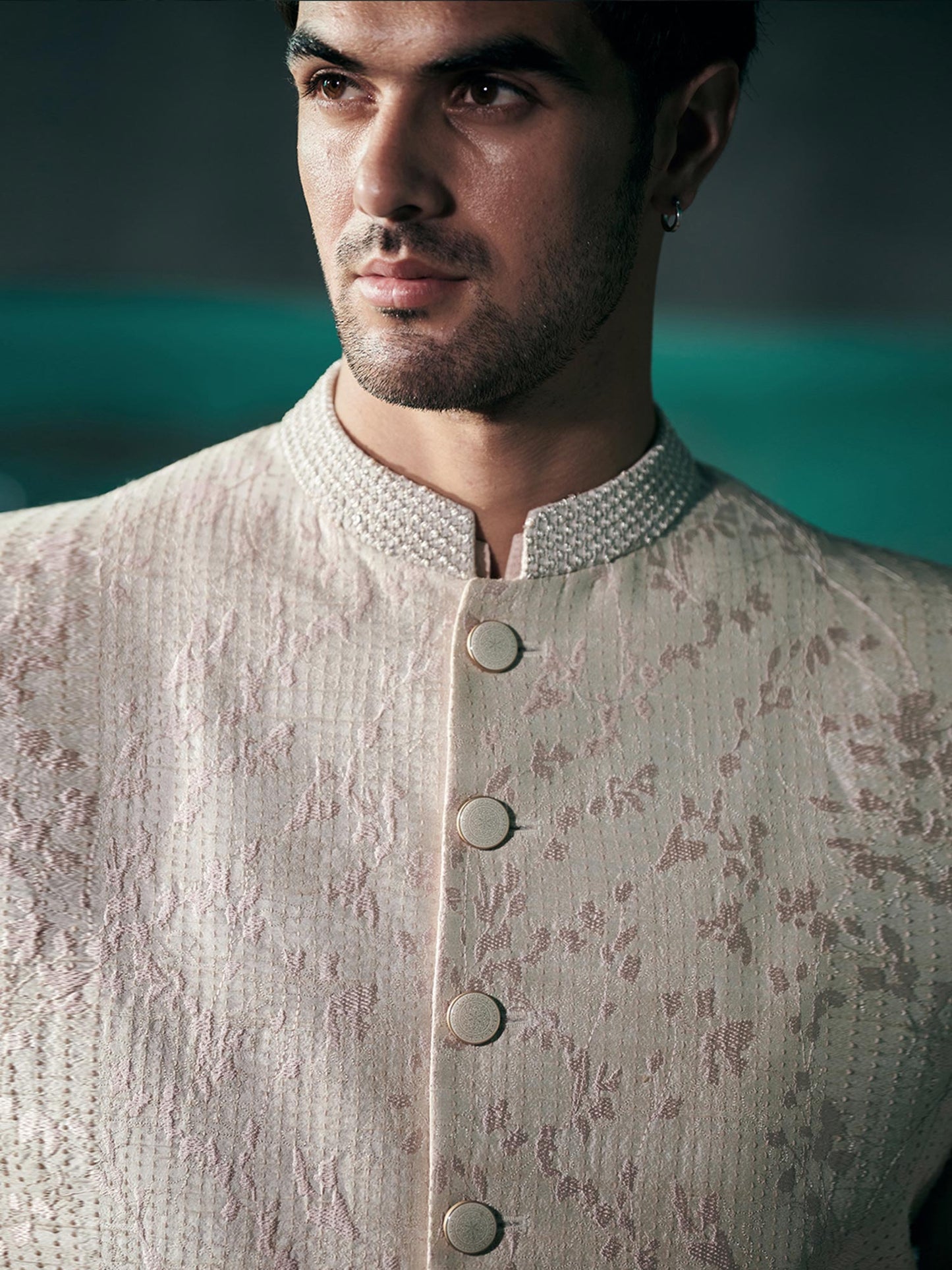 The Mista Embroidered Sherwani Set