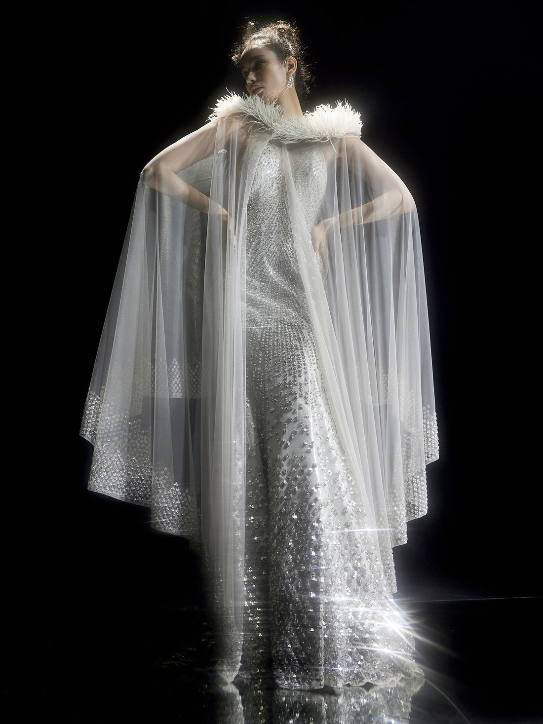 Heavily Embellished Cape