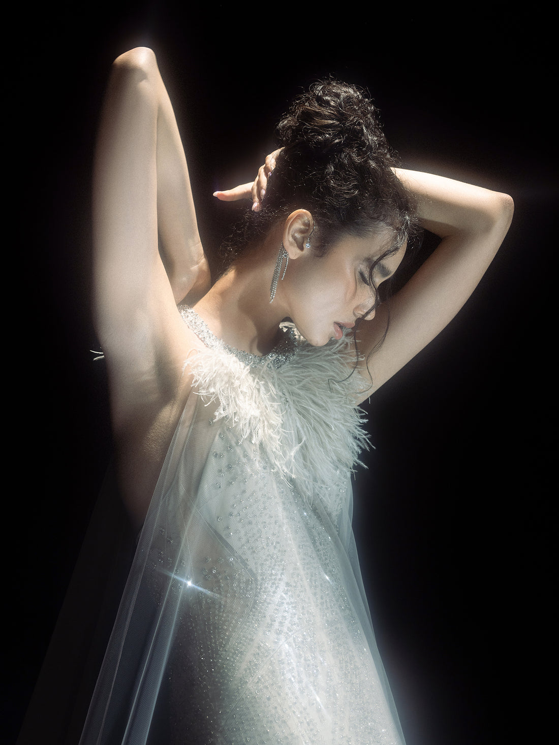 Heavily Embellished Cape