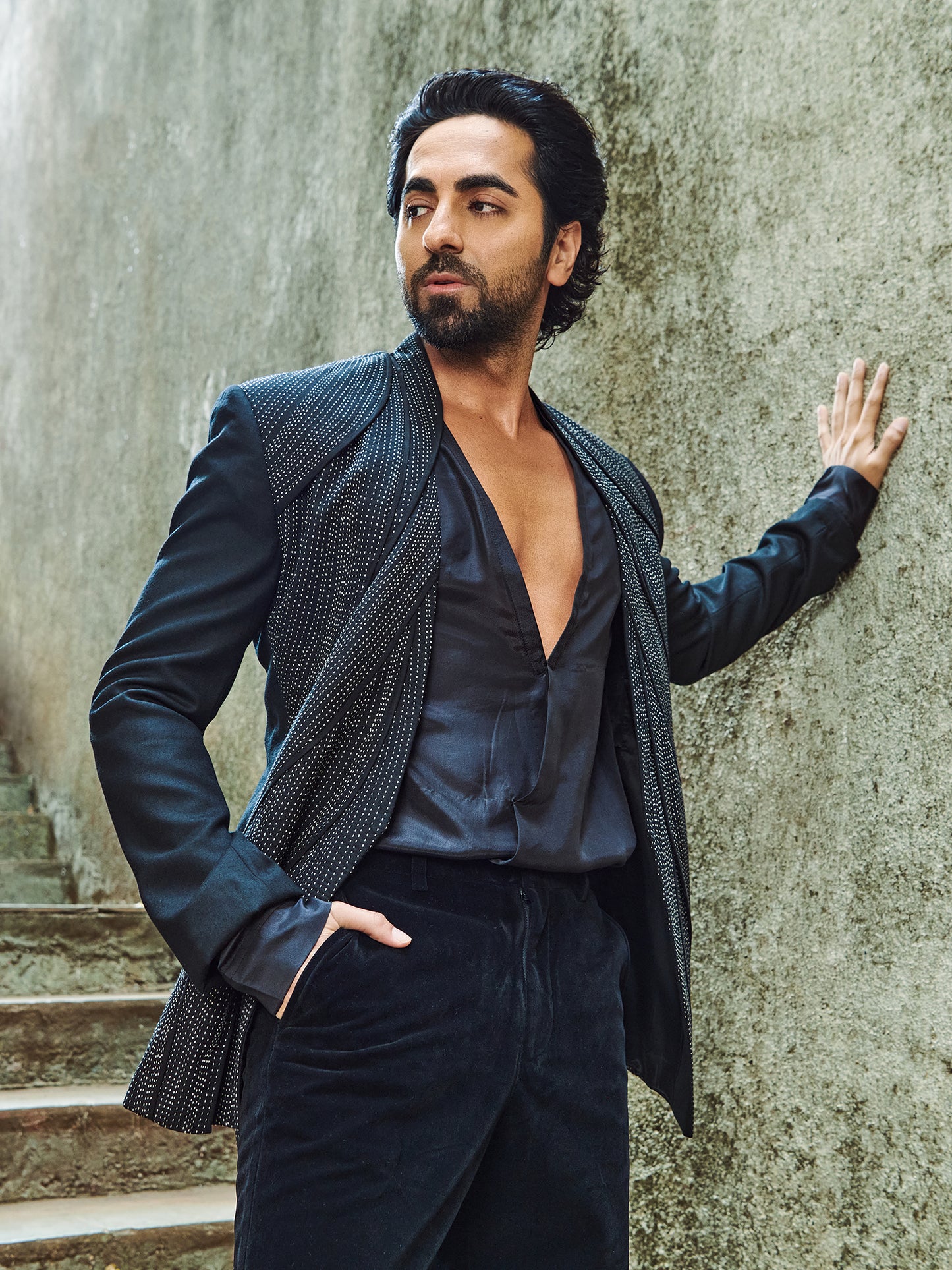 Ayushmann Khurrana In Multi Panel Jacket