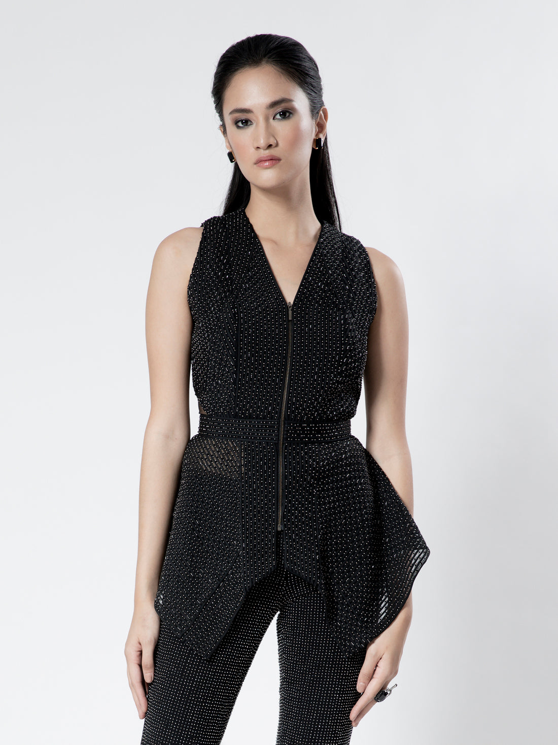 Suroz Halter Jacket Set