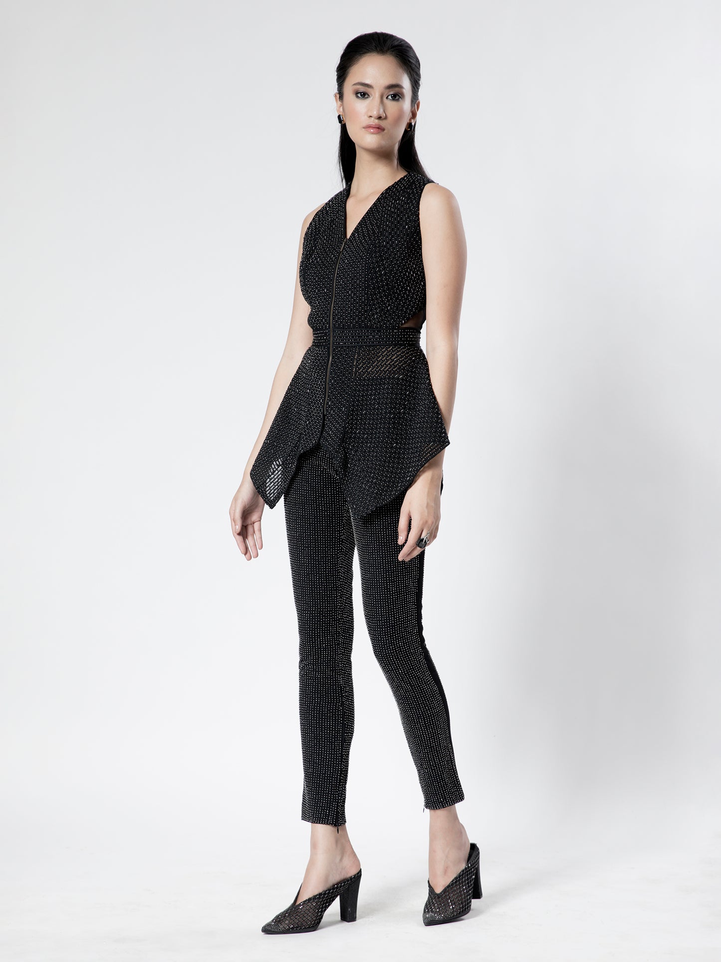 Suroz Halter Jacket Set