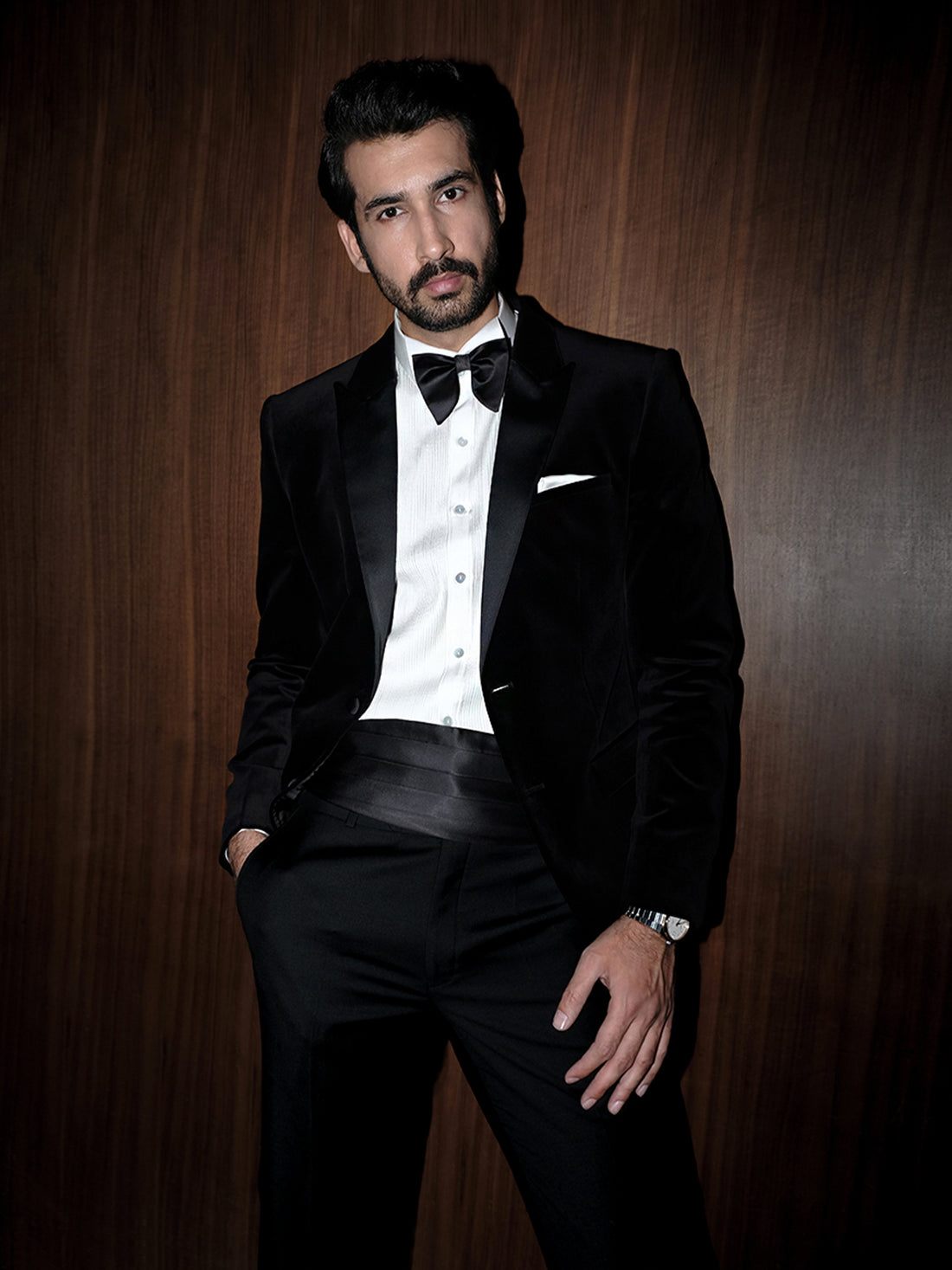 Dhairya Karwa • In Plush Luxurious Tuxedo