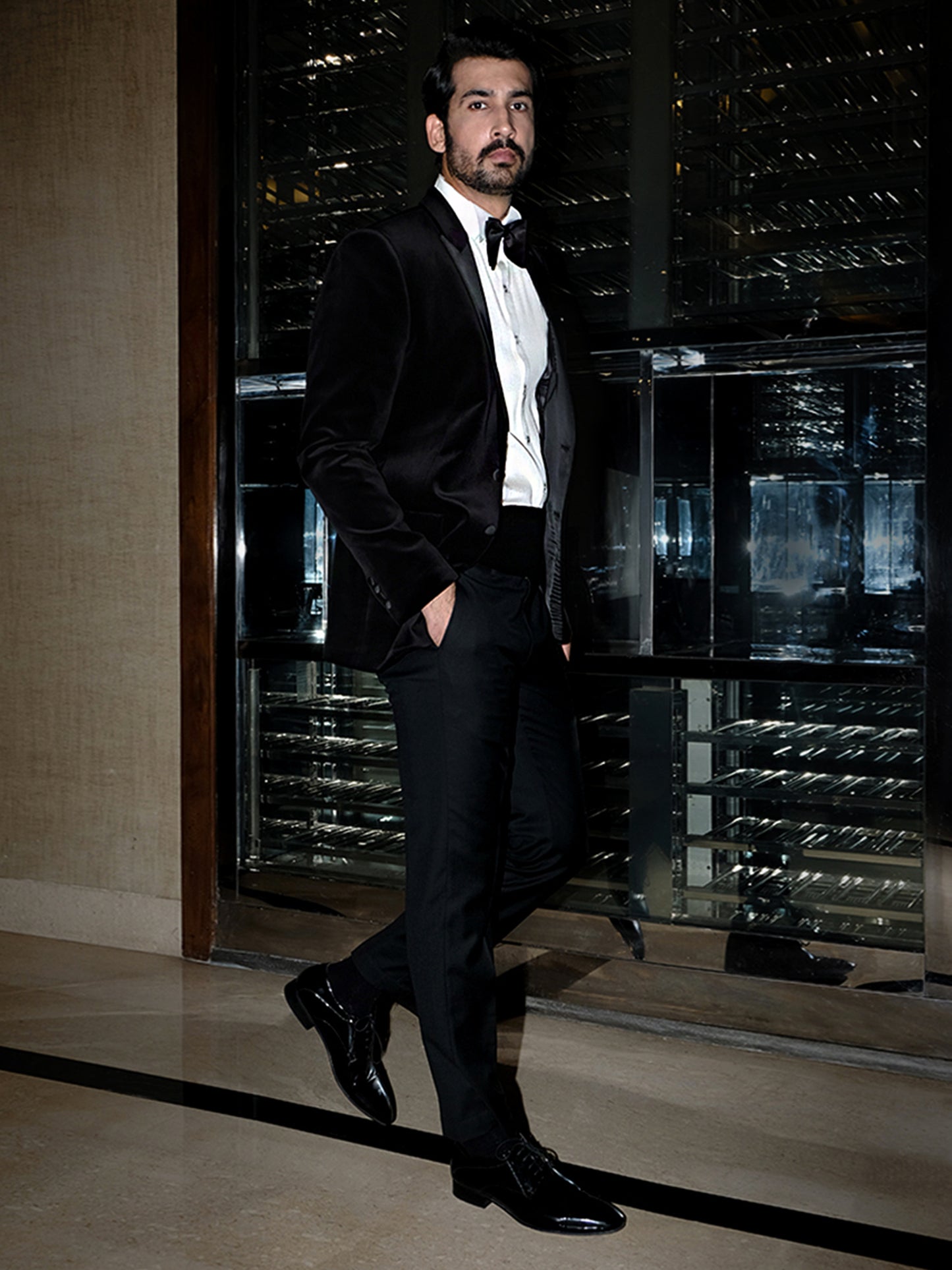 Dhairya Karwa In Plush Luxurious Tuxedo