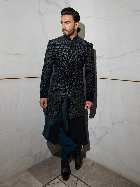 Ranveer Singh In Mosaic Sherwani
