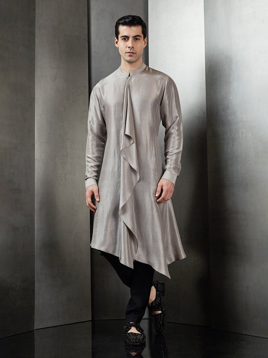 Ashlar Drape Kurta