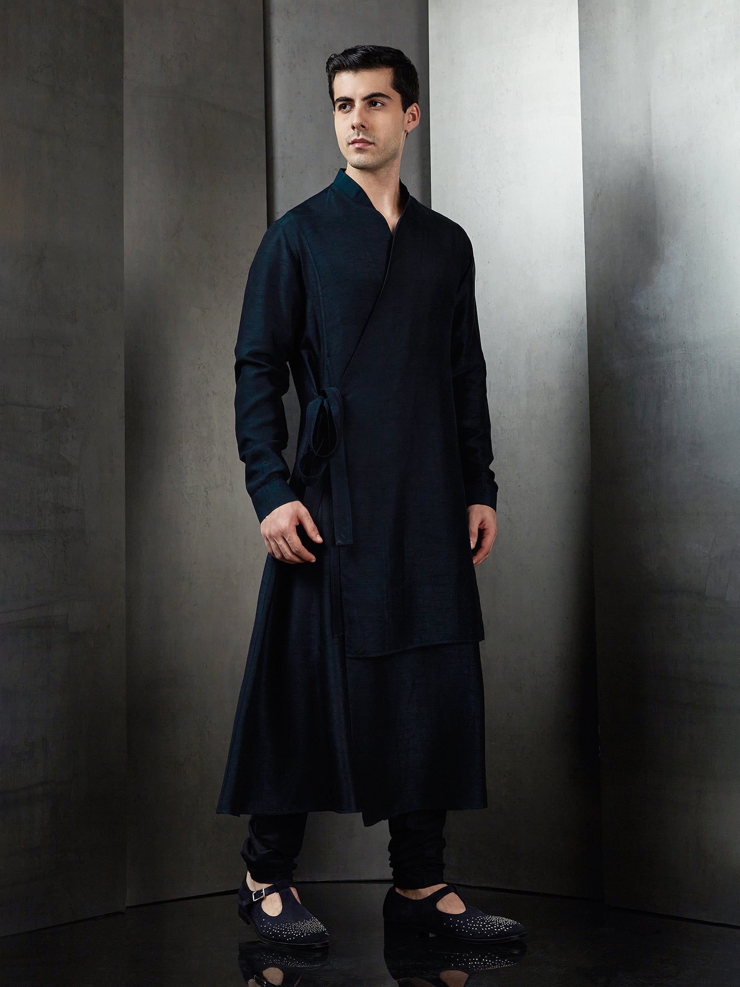 Overlap Long Kurta
