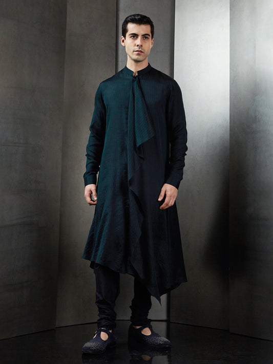 Ashlar Drape Kurta
