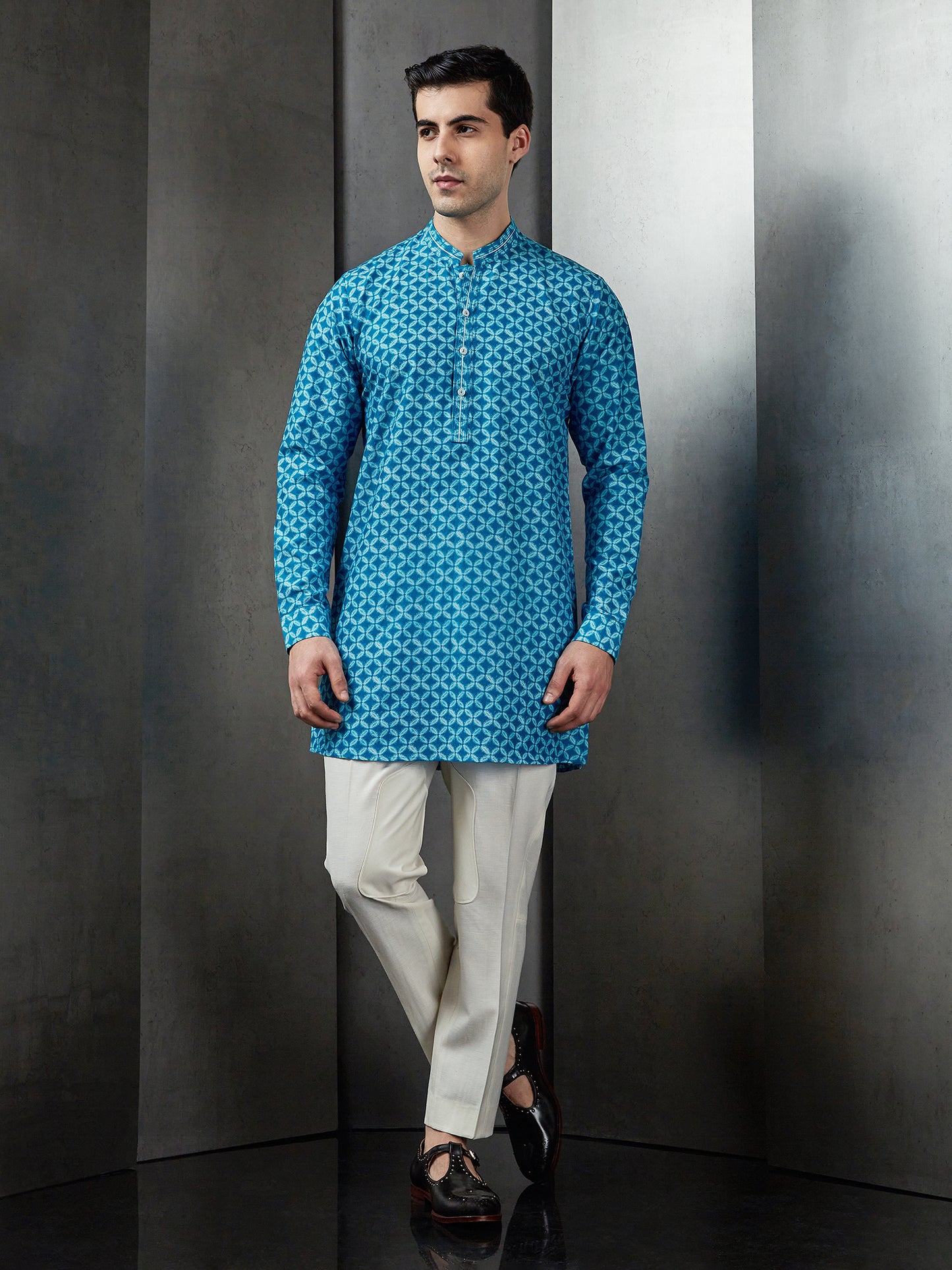 Printed Short Kurta
