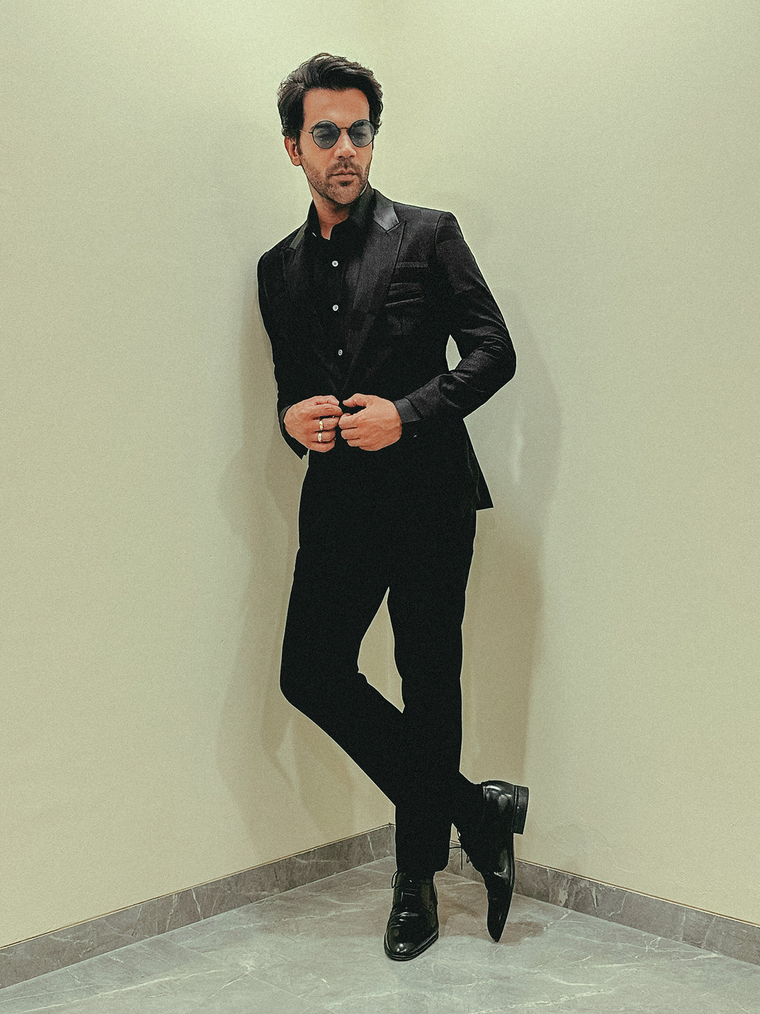 Rajkummar Rao • In Peak Lapel Collar Tuxedo