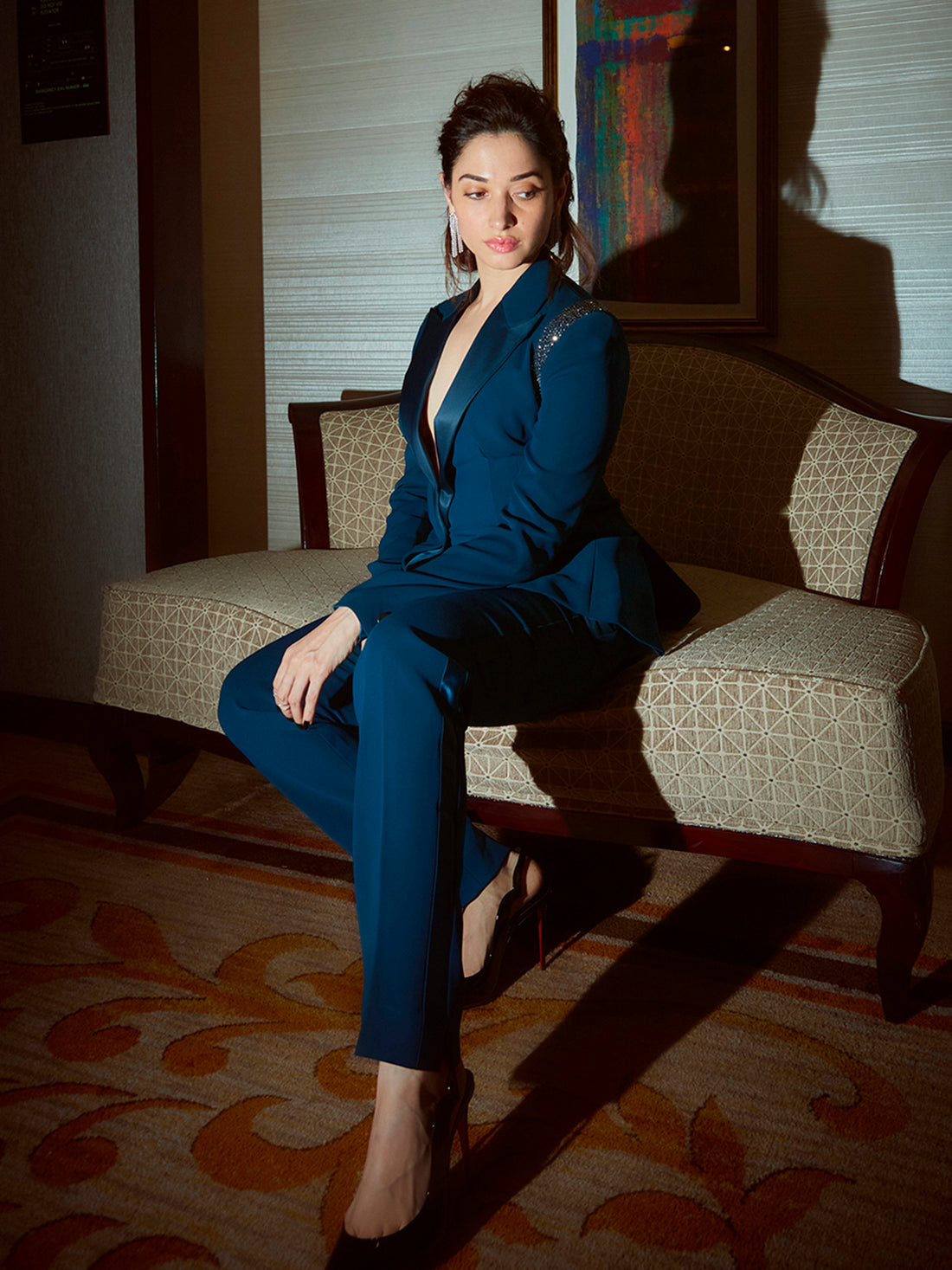 Tamannaah Bhatia • In Twilight Jacket Set